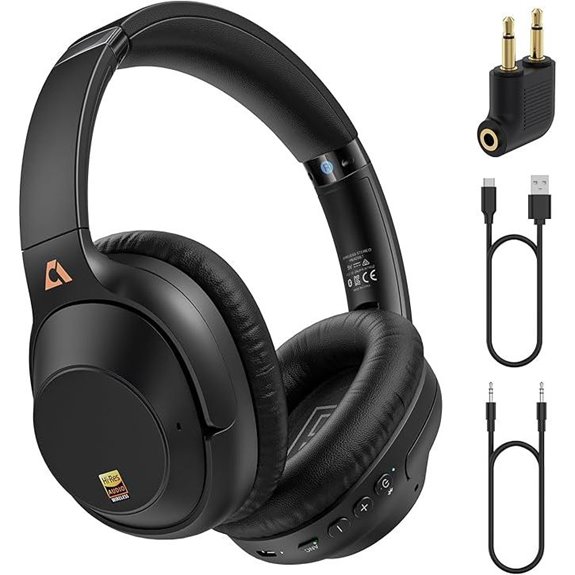 YMOO Wireless Noise Cancelling Headphones with App