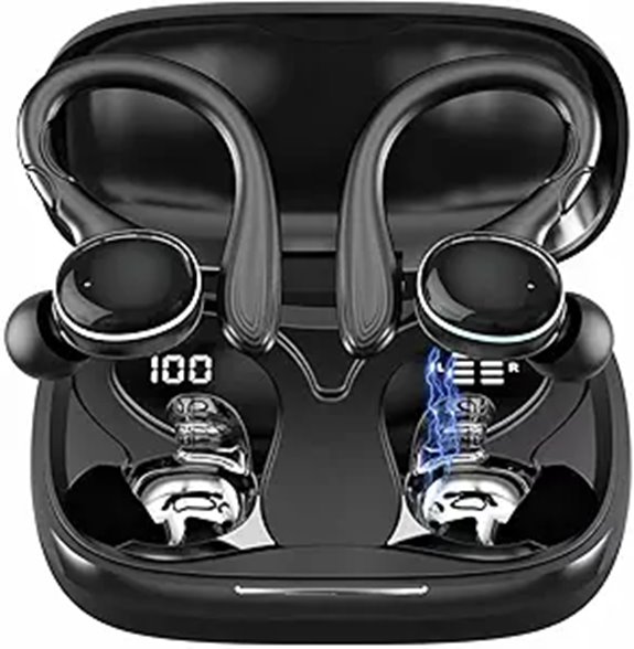 Wireless Bluetooth Earbuds with Noise Cancelling and Waterproof