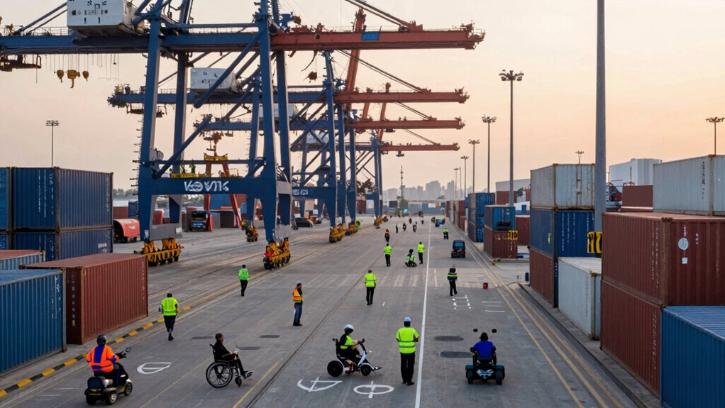 accessible remote port infrastructure