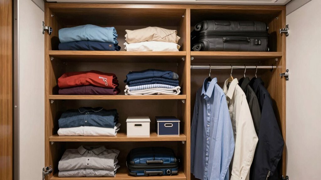 cruise cabin storage limits