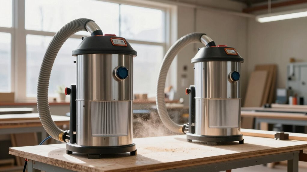 dust extractor selection factors