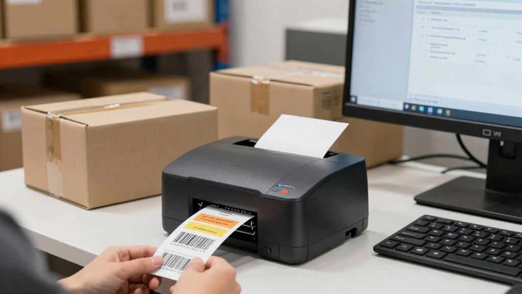 efficient shipping with customizable barcodes