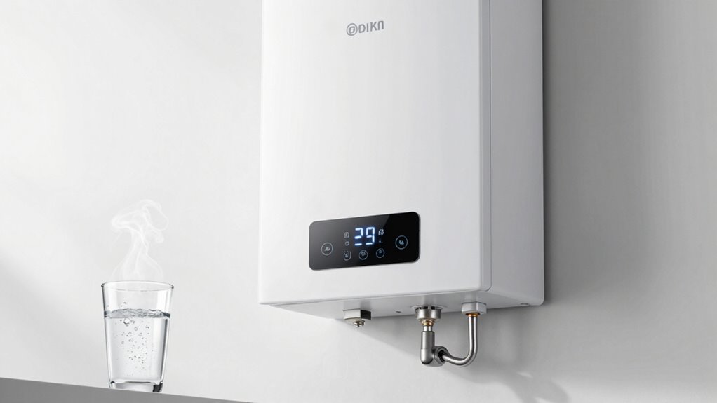 energy efficient space saving water heaters