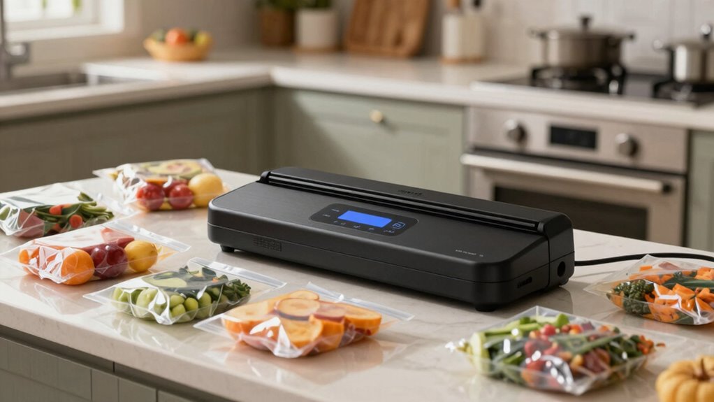 extend freshness with vacuum sealing