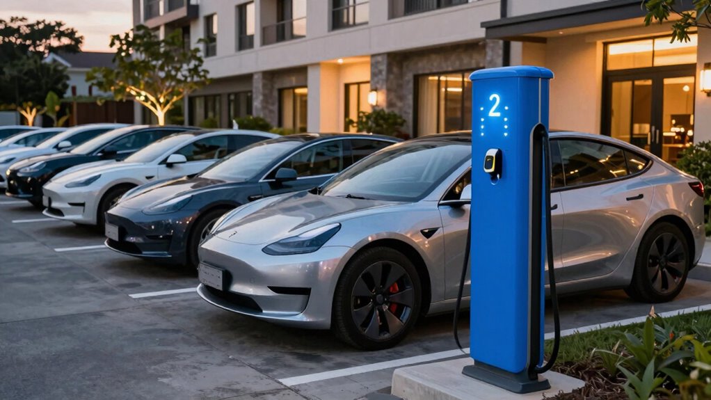 hotel ev charging stations