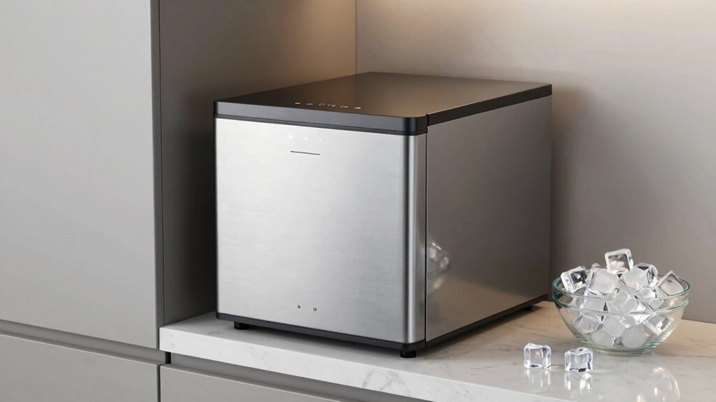 ice maker capacity and installation