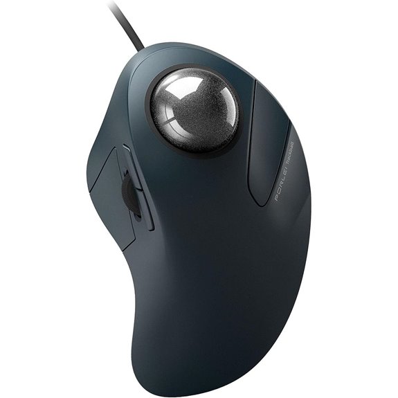 large hand wired trackball