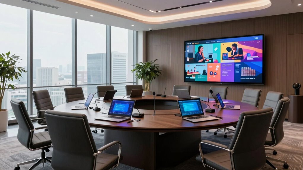 large room audio features