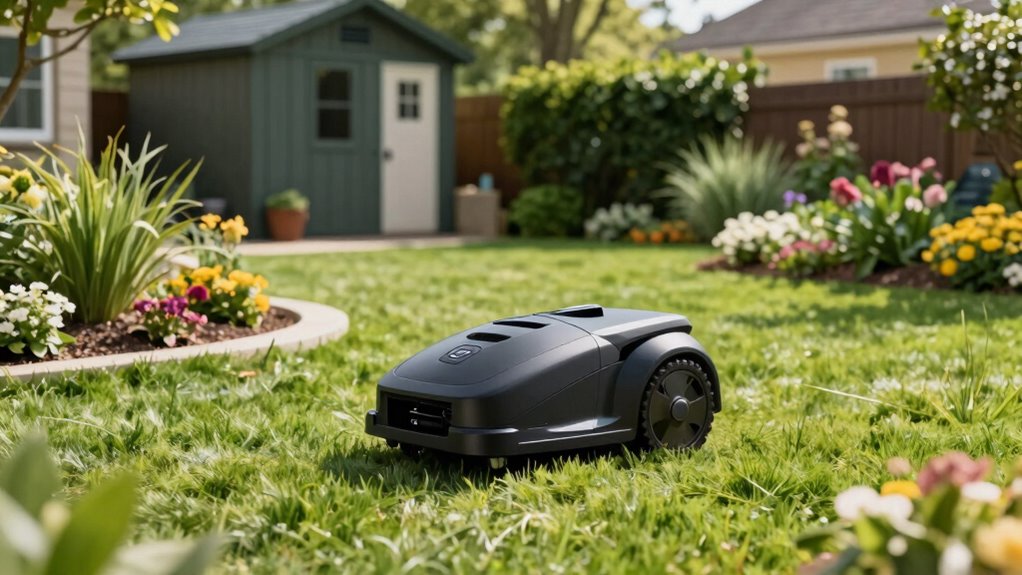 lawn size and navigation