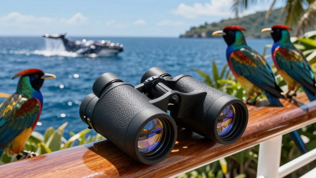 luxury cruise wildlife binoculars