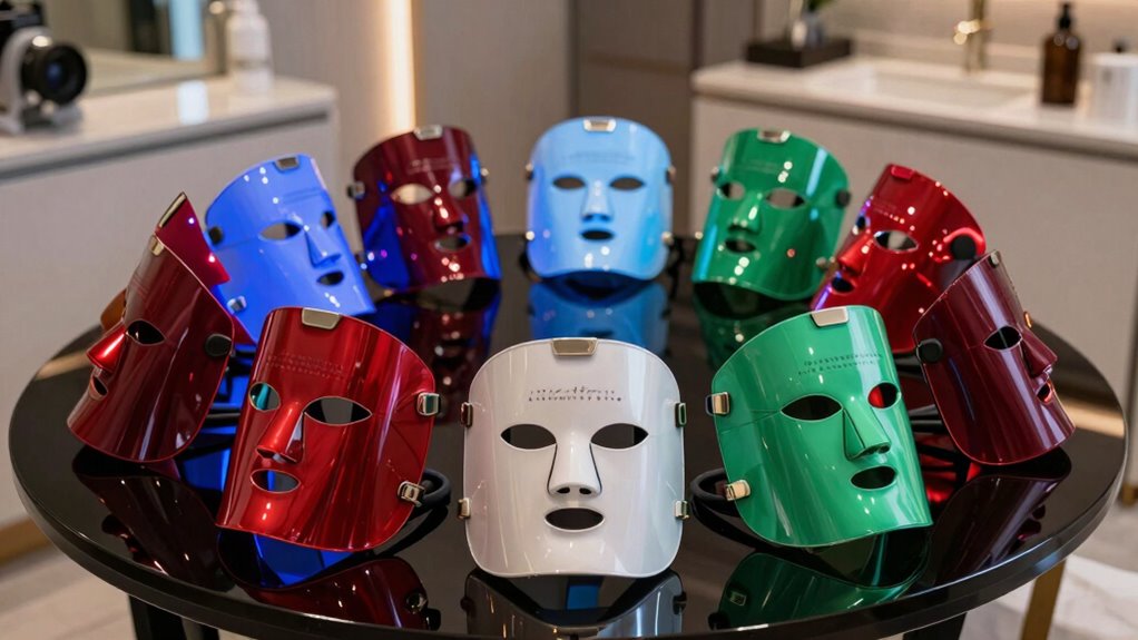 luxury led facial masks