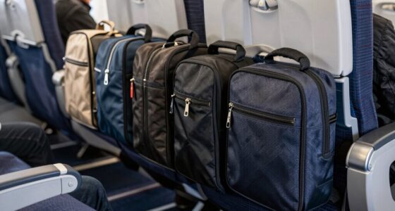 manage underseat baggage efficiently