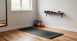 neglecting home gym space