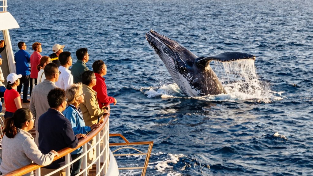 optimal whale viewing deck