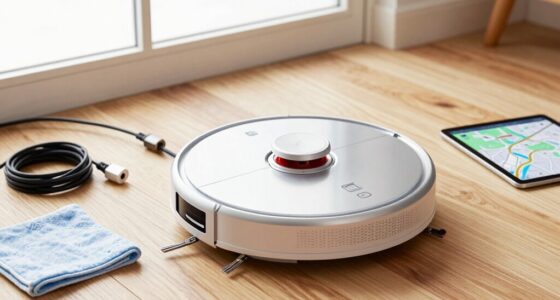 pre trip robot vacuum setup