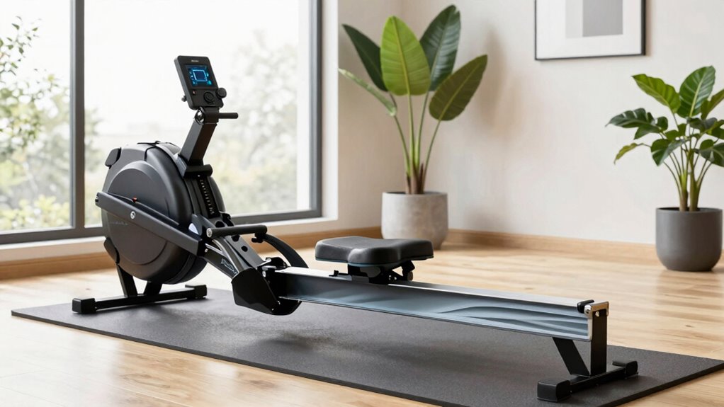 premium rowing machine features