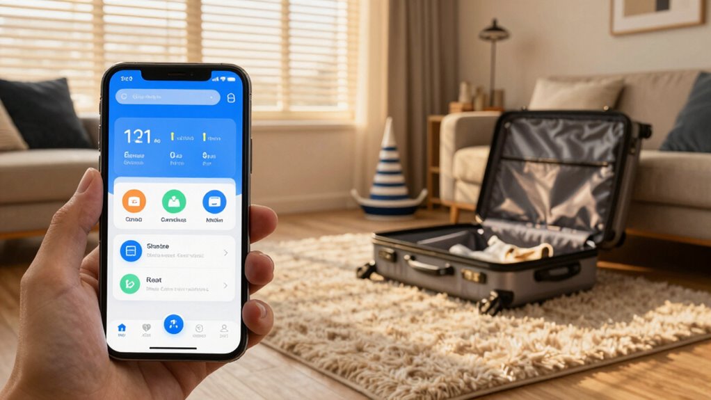 prepare smart home before departure
