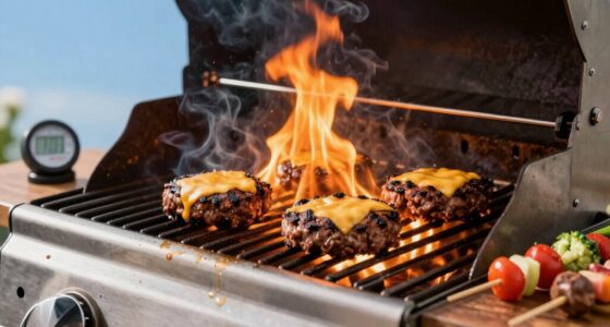 proper grill temperature control