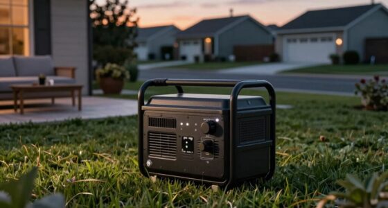 quiet home backup generators