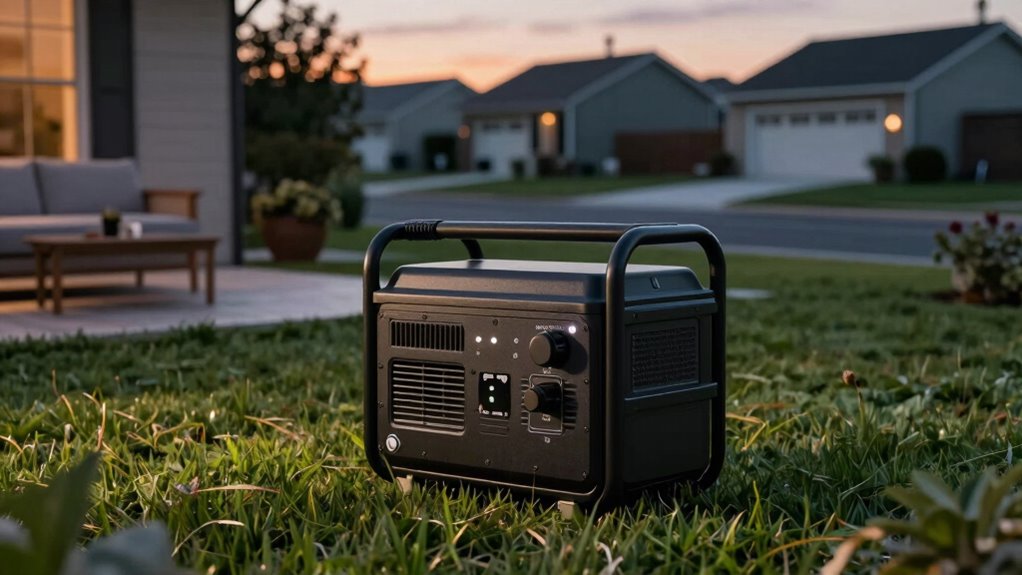 quiet home backup generators