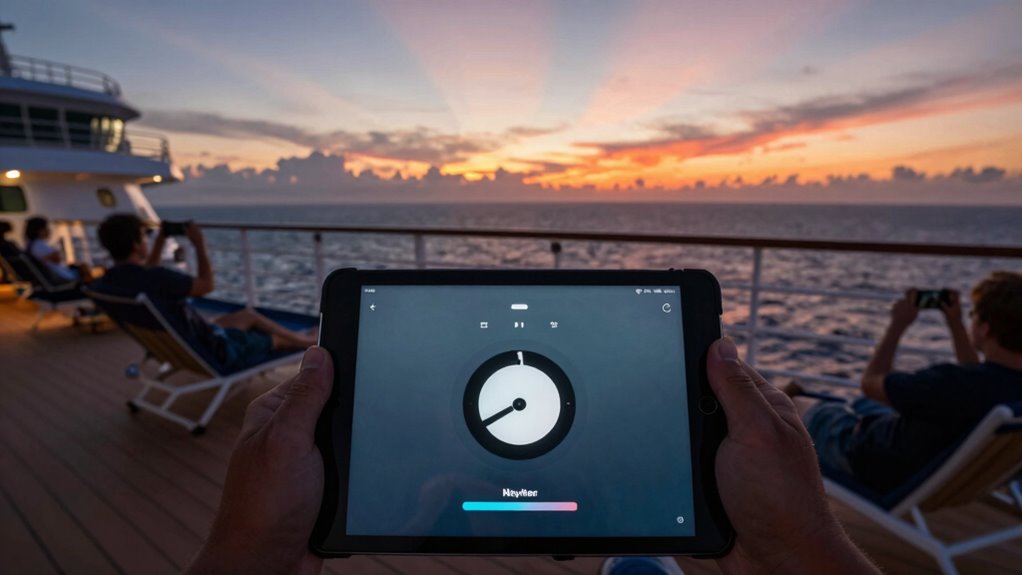 satellite based maritime internet limitations