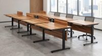 top electric wooden desks