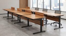 top electric wooden desks