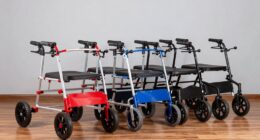 top heavy duty travel rollators