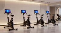 top indoor bikes with screens