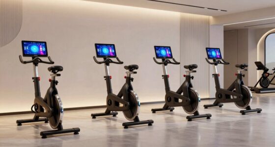 top indoor bikes with screens