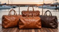 top luxury leather travel bags
