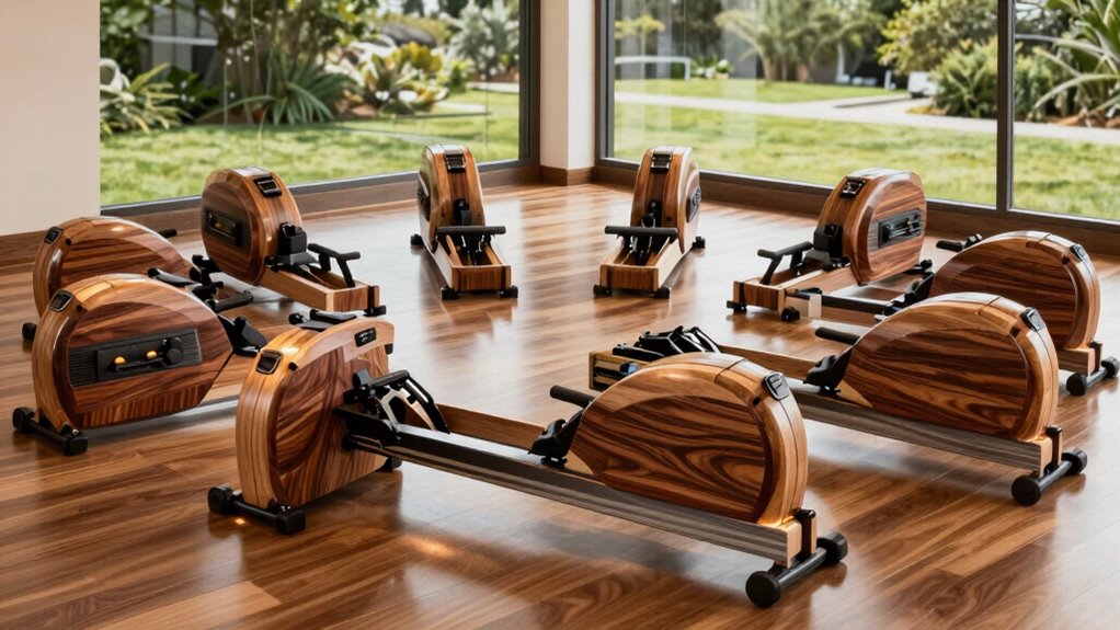 top premium wooden rowers