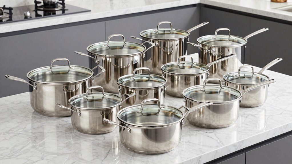 top stainless steel cookware