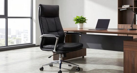 top tall person desk chairs