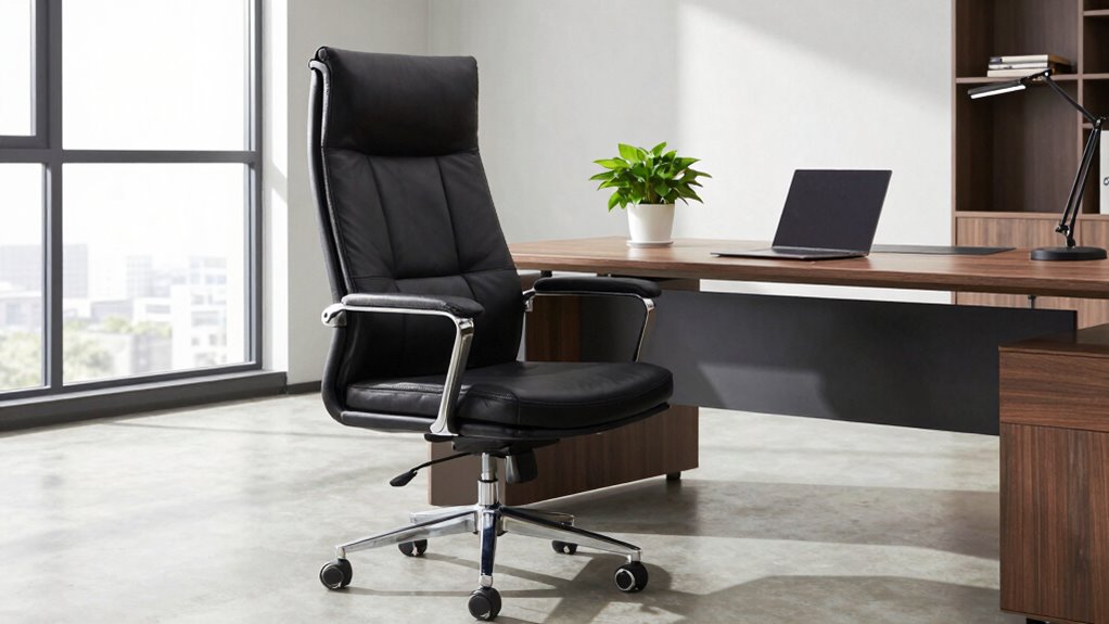 top tall person desk chairs