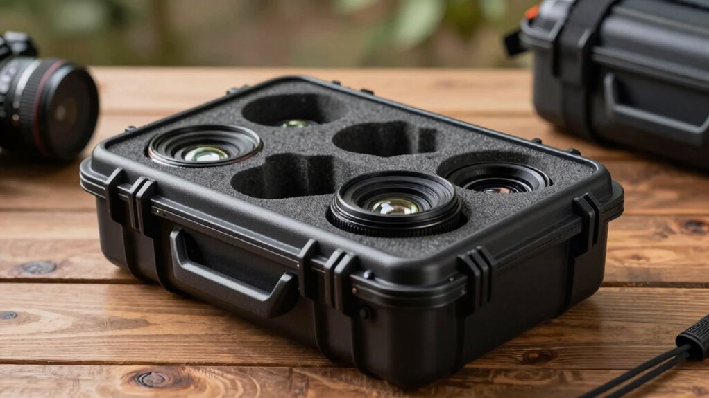 top travel lens cases