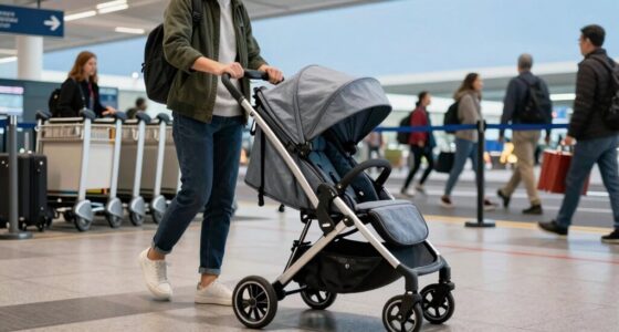 travel stroller gate check tips