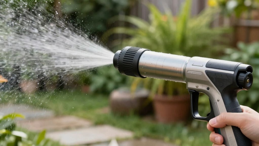 consider water temperature and nozzles