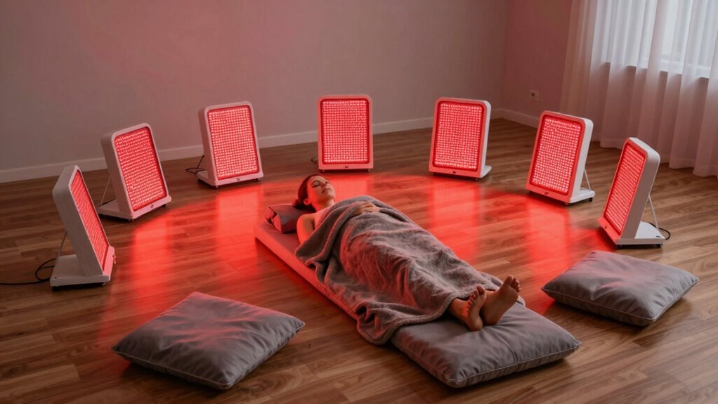 consistent red light therapy