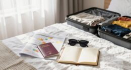 create a morning travel routine