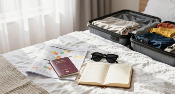 create a morning travel routine