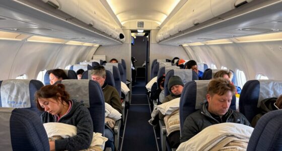 early flight sleep myth