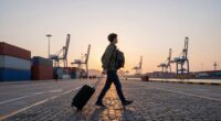 efficient walking on ports