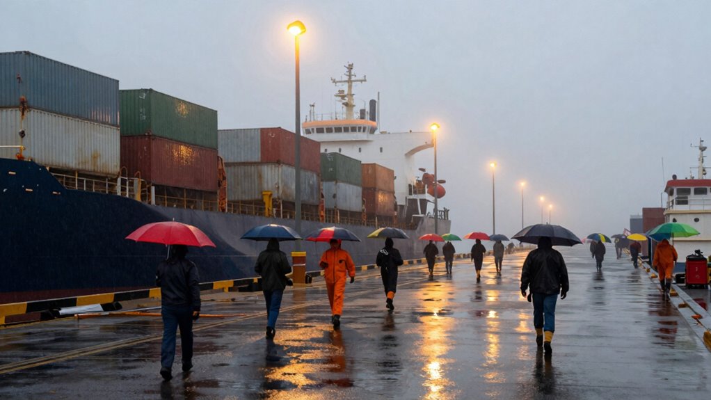 embrace rain enjoy port