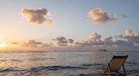 enjoying relaxing sea days