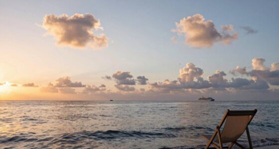 enjoying relaxing sea days