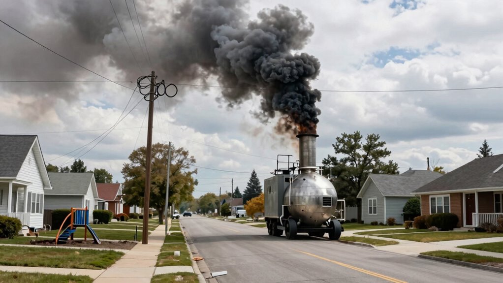 generator noise disrupts neighborhoods