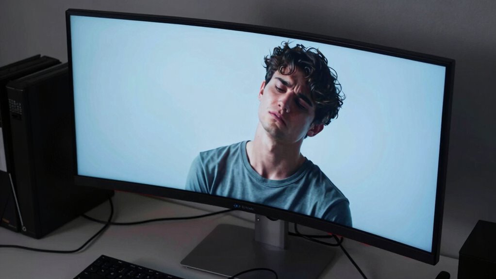 incorrect monitor height setup