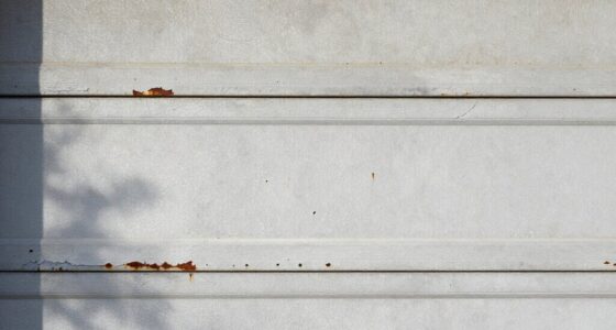 inspect garage door regularly