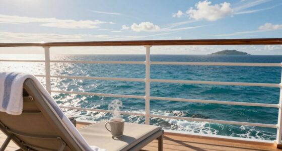 morning deck scenic cruising